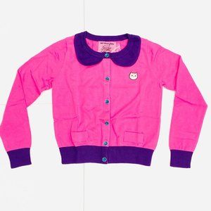 NWT WeLoveFine Cartoon Network Adventure Time Princess Bubblegum Cardigan